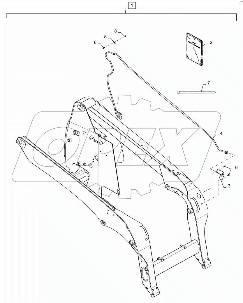  DIA KIT, MULTIFUNCTION ELECTRICAL, RADIAL BOOM