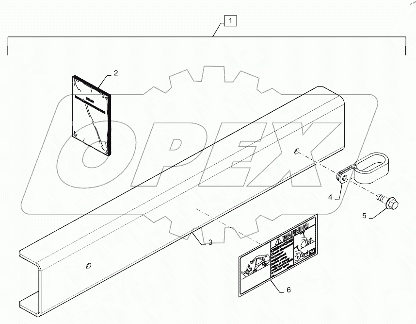  DIA KIT, COUPLER CROSS TUBE REINFORCEMENT