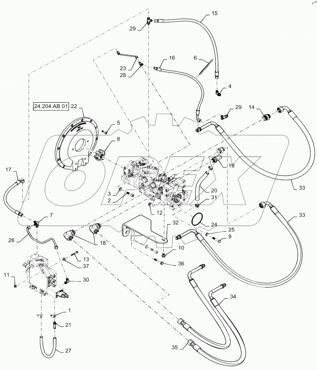  HYDROSTATIC PUMP, DRIVE LINES, MECHANICAL CONTROLS