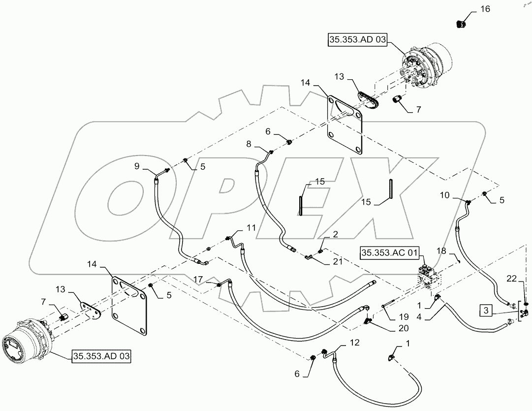  TRAVEL SPEED, 2 SPEED