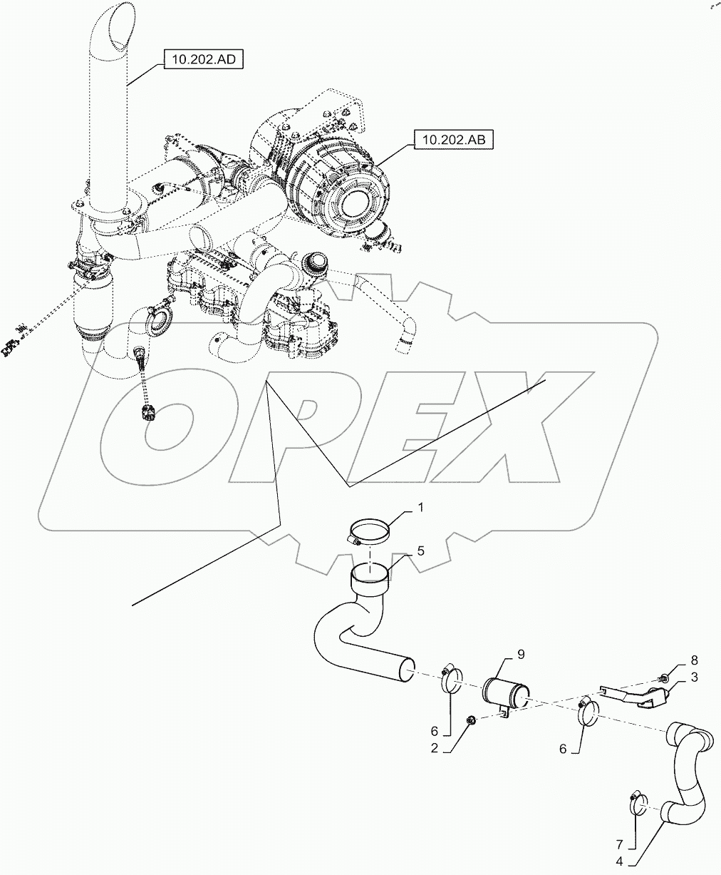  AIR CLEANER - AIR INTAKE PARTS