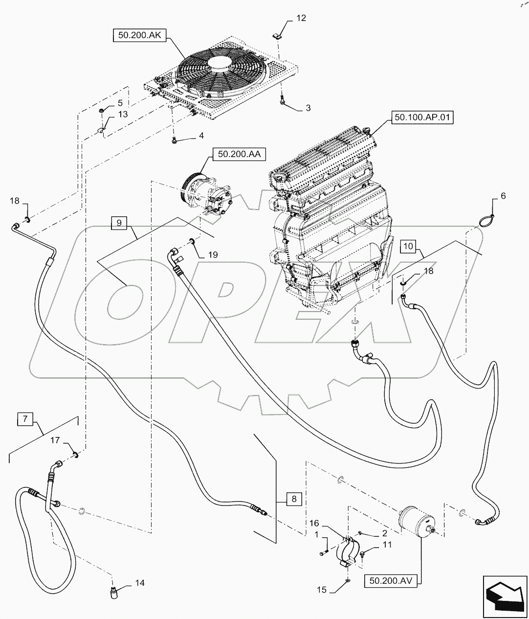  AIR CONDITIONER, PLUMBING