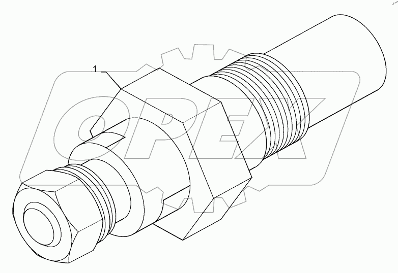  HYDROSTATIC PUMP TEMPERATURE SENDER