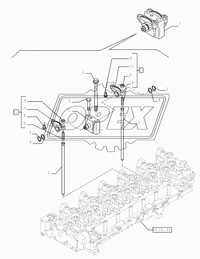 10.106.02 - ROCKER SHAFT