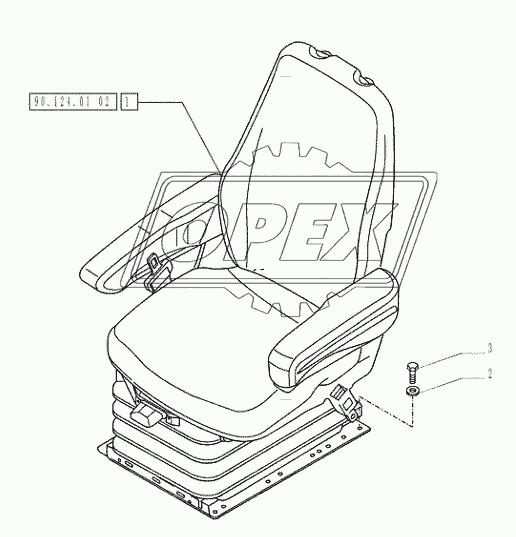 90.124.01(01) - SEAT