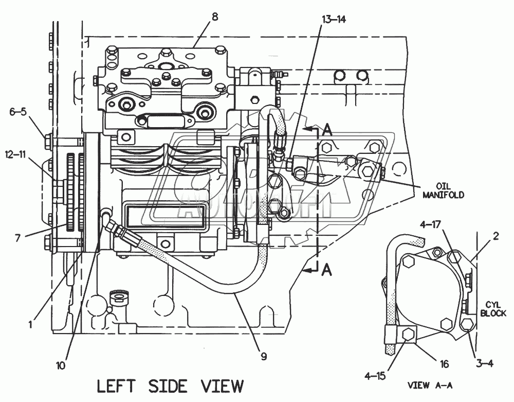 6I-2368 Воздушный компрессор 1