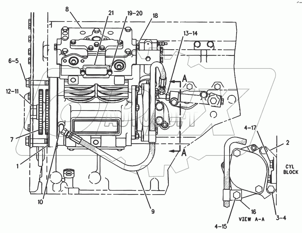 6I-2368 Воздушный компрессор