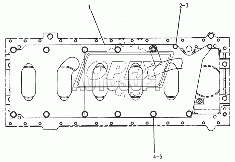 7С-5034 Планка звукогасителя