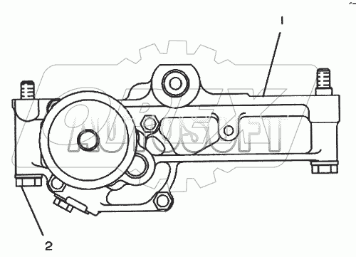 4W-2195 Масляный насос