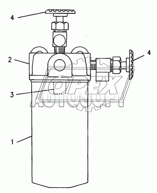 1W-1310 Фильтр охлаждающей жидкости