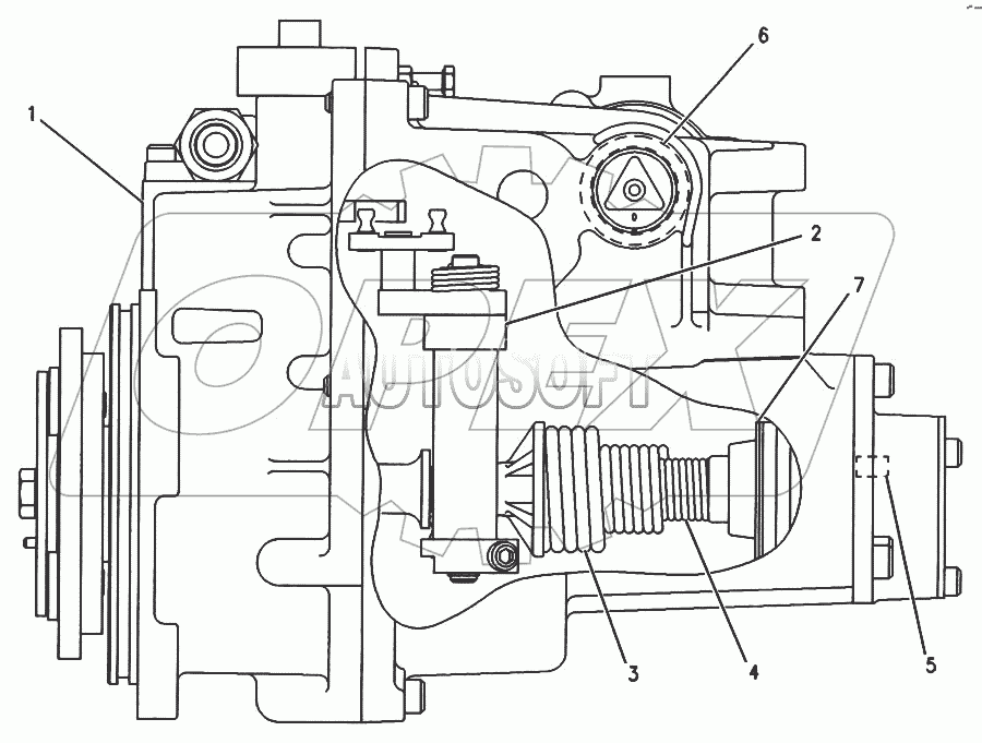 100-6258 Регулятор блока управления впрыском топлива