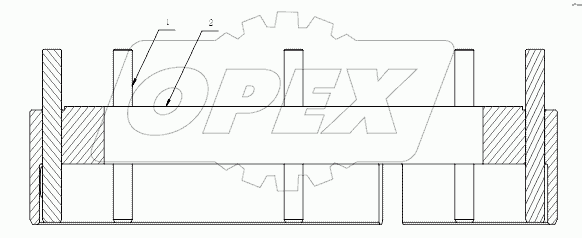 Z3BII0304 Friction Disks Assmebly