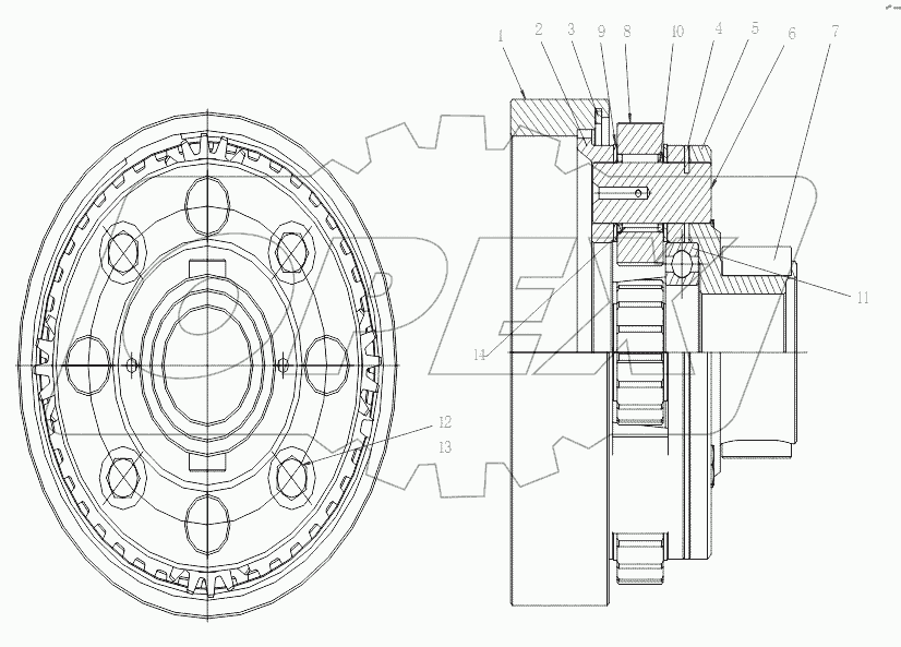 Z3BII0305 1st-Range Plate