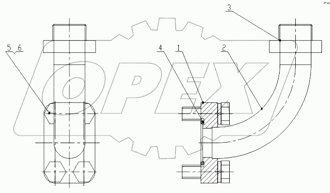 Z30E0804T1 Outlet Tube Assembly