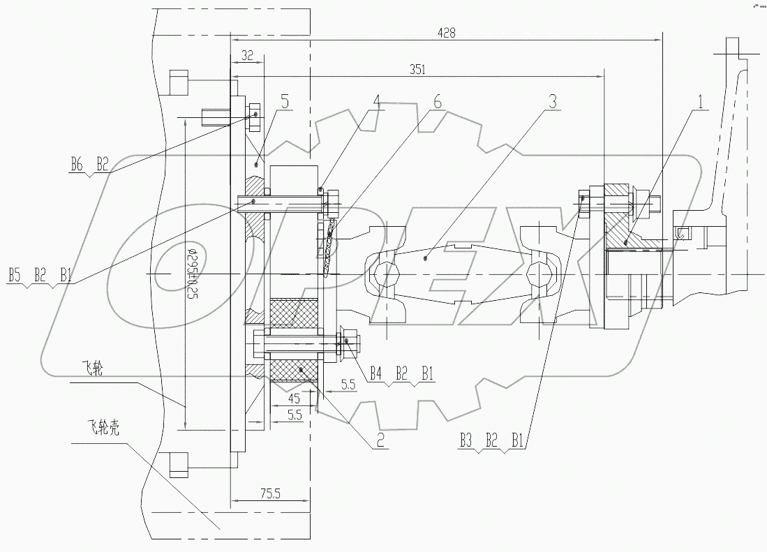 Z33E0106T7 Transmission Shaft