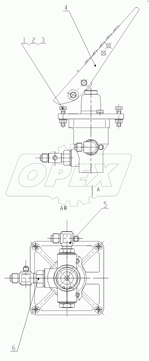 Z33E0901 Pedal Brake Valve Assembly