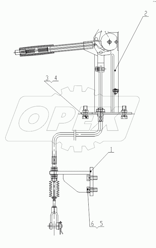 Z33E0905 Hand Brake Assembly