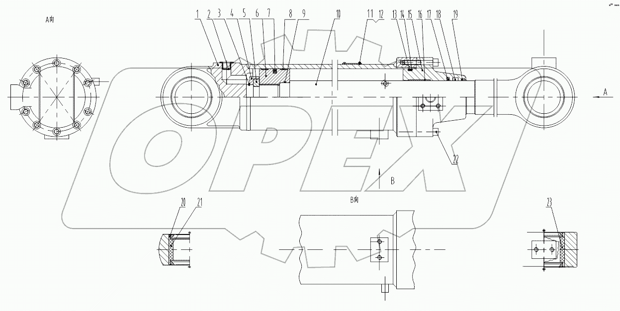 CG933E130/75H.00 Cylinder