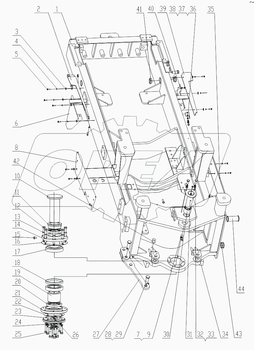 Z33E12T8 Frame Group (II)