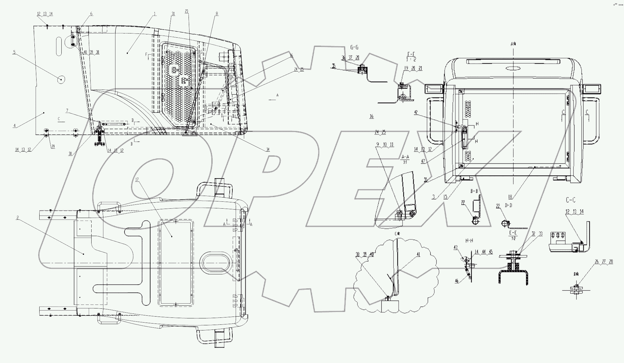 Z33E12T8 Frame Group (IV)