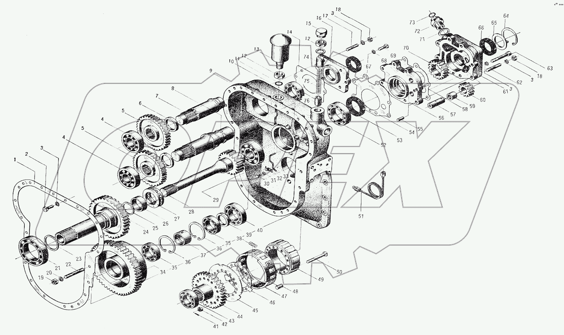 Z35F0301A Combining Gear Set