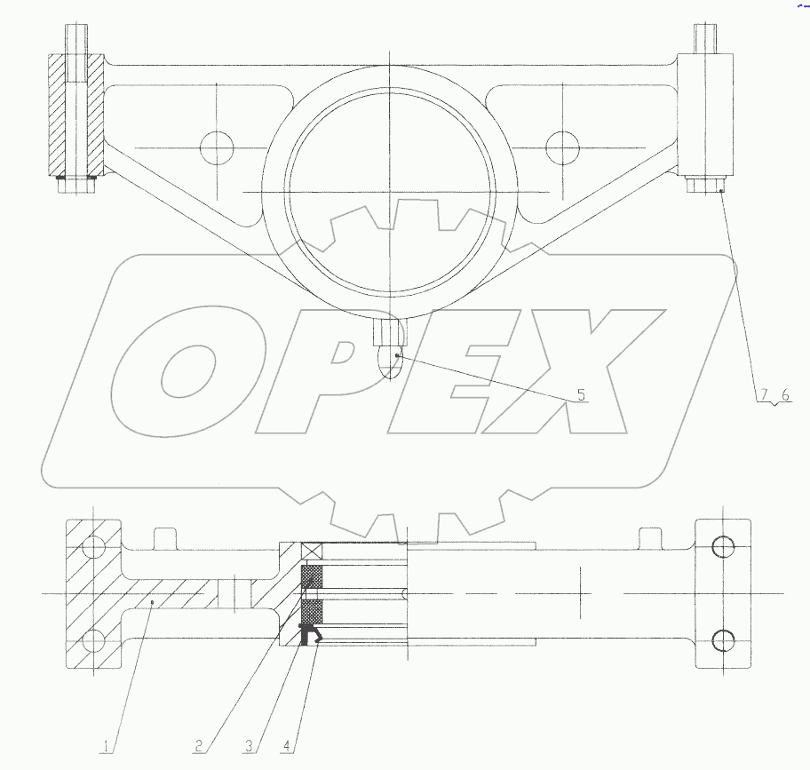 Z35H0502 Front Support Carrier