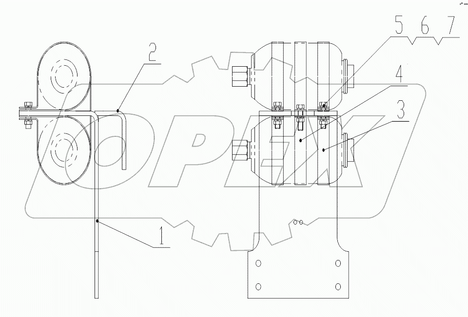 Z35H0902T4 Accumulator Bracket
