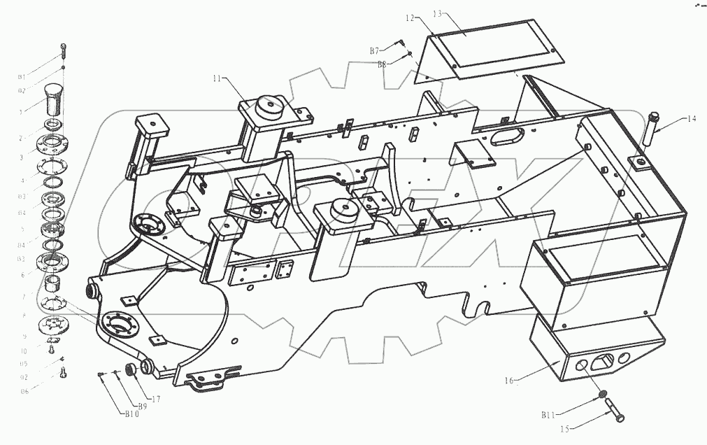 Z35H12T13 Frame Group(IV)