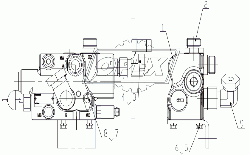 Ride Control Valve Assembly 1