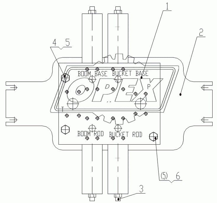 Multi-way valve Assembly
