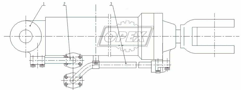 Tilting Cylinder Assembly 3