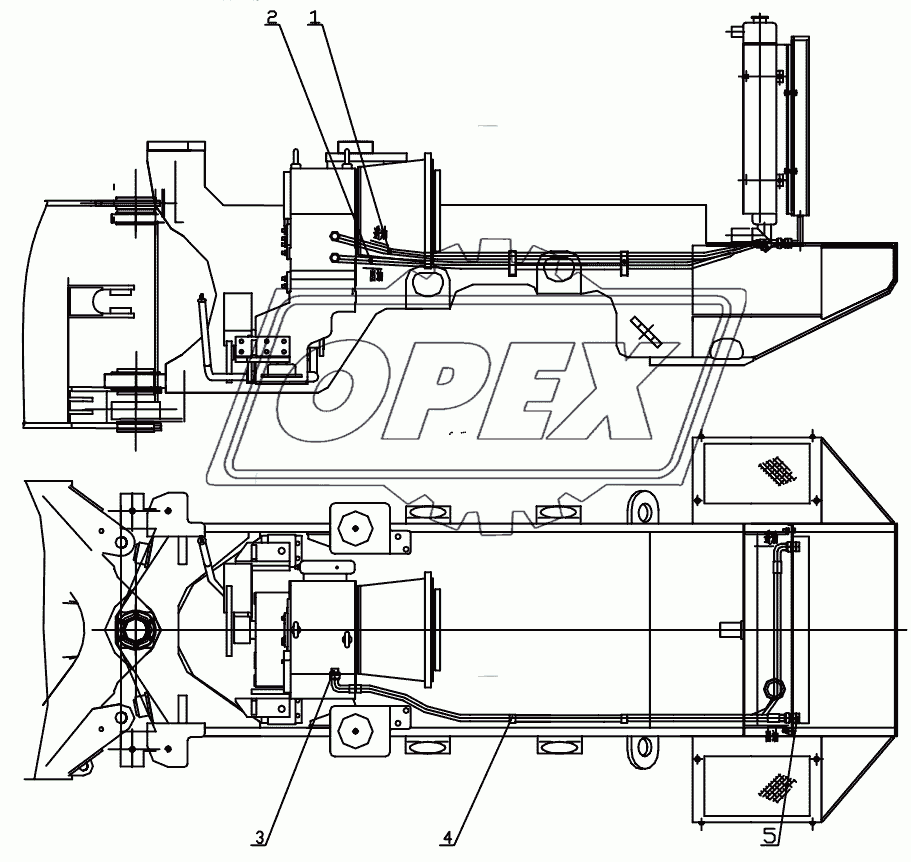 Transmission Oil Line And Control System