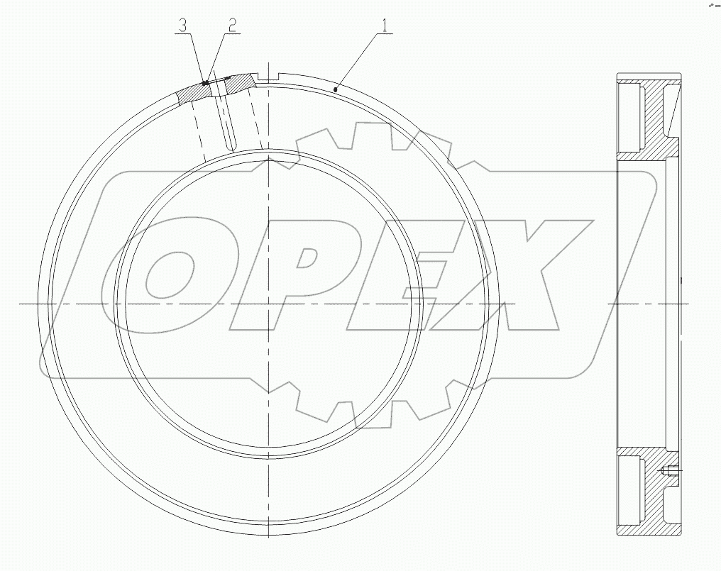 1st-Range Cylinder Assembly