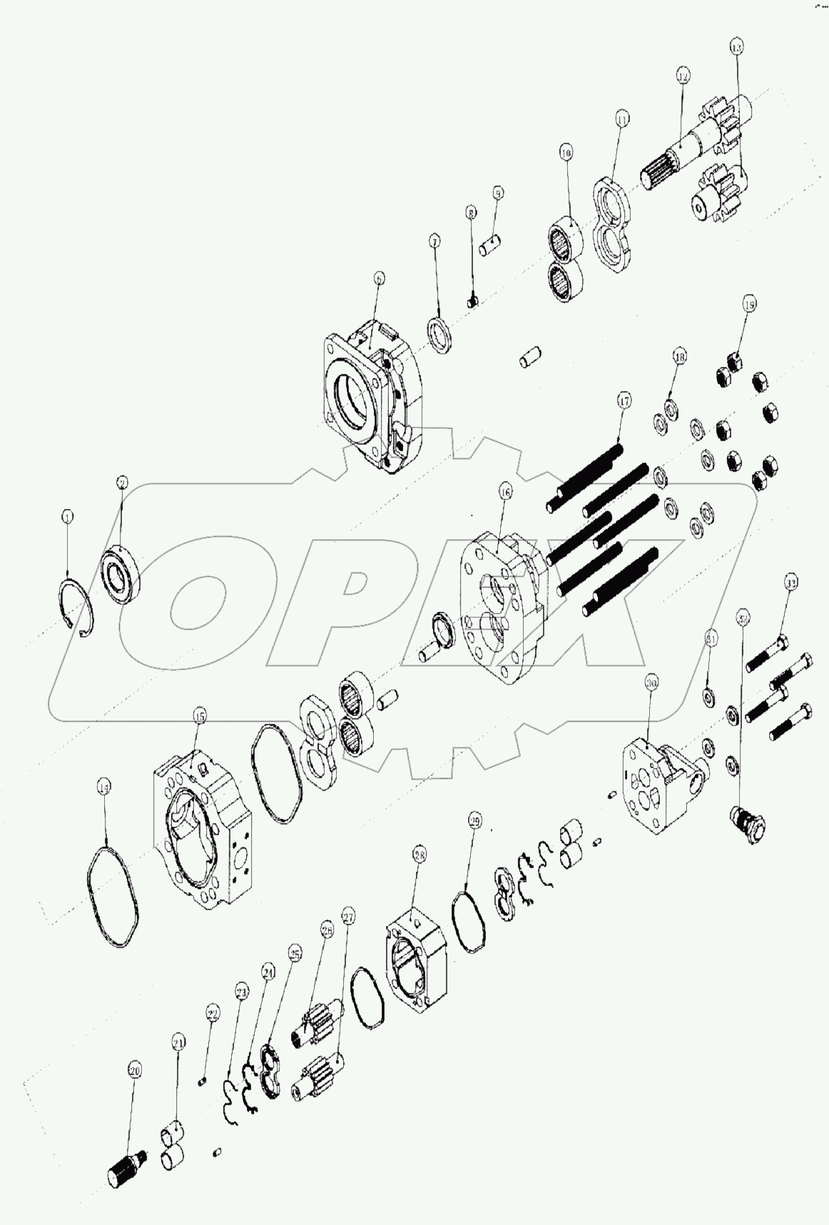 P5100-F100NP367 6/P124-G16Y18G Pump
