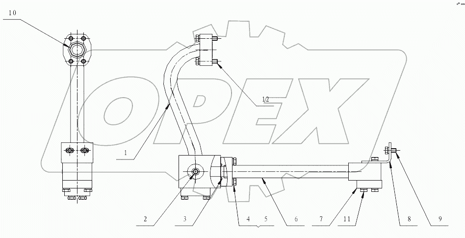 Z50E1007T46 Steel Tube Assembly