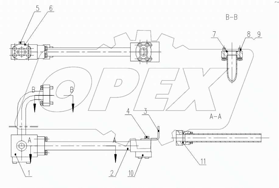 Z50E1005T38 Steel Tube Assembly
