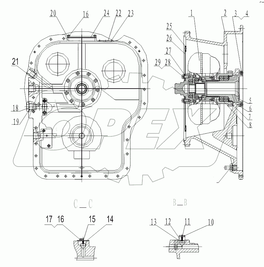 YJHSW315A-10 Torque Converter