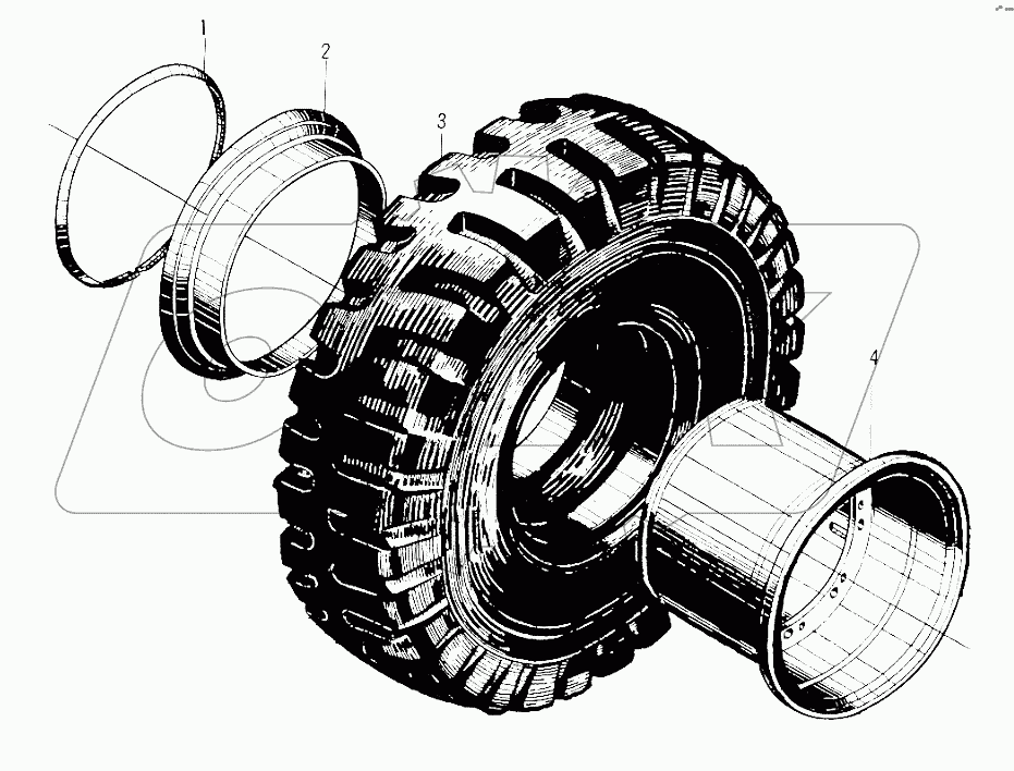 Z5EII0602 Rim Assembly