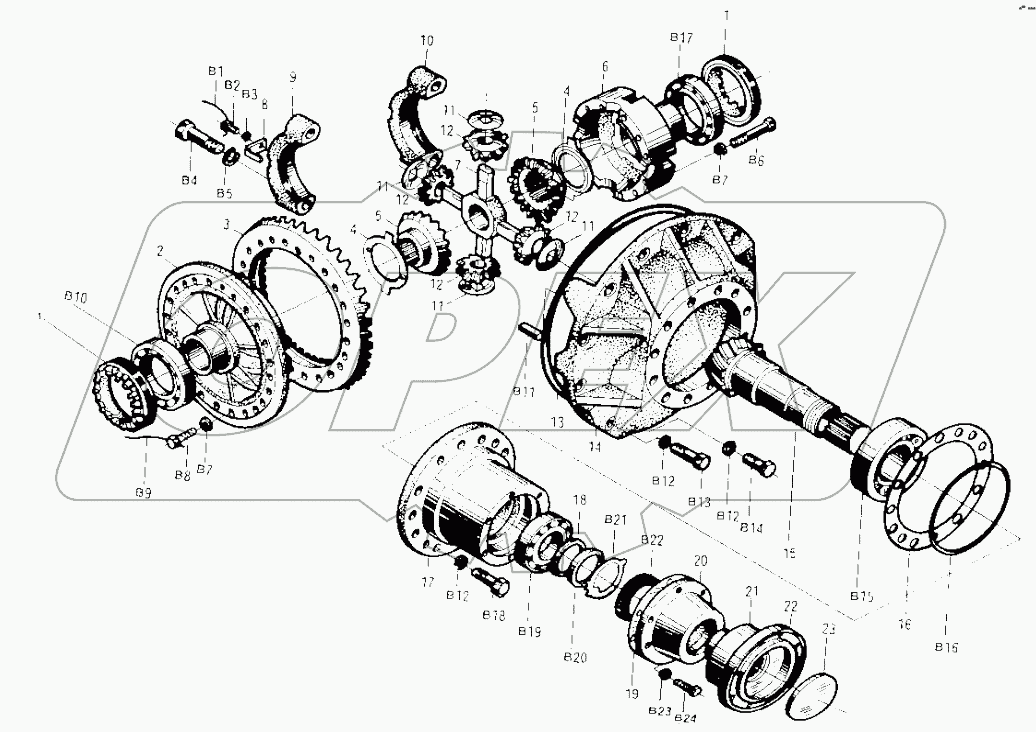 Z50F0601 Differential