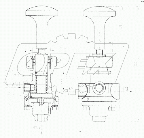 QZ50-3526002 Control breaking valve