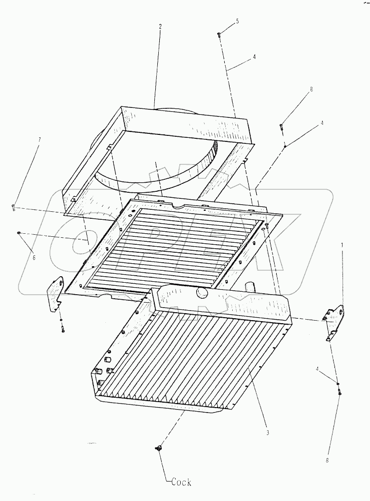Z50G0102 Radiator Assembly