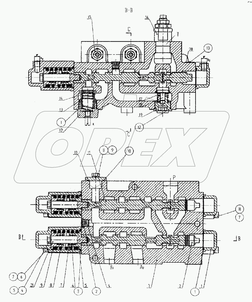 D32 Multiple way reversing valve