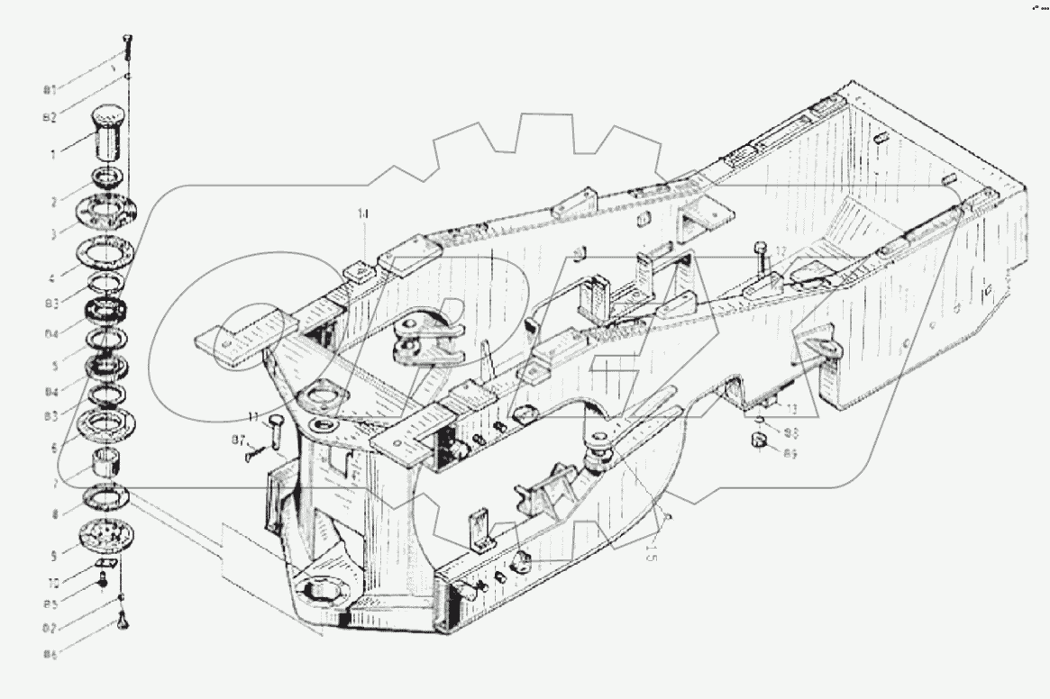Z5EH12T4 Frame Group (II)