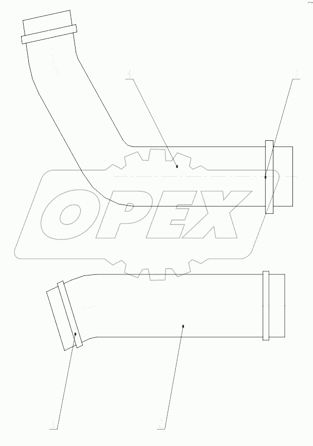Z50A0112 Water Inlet Outlet Assembly