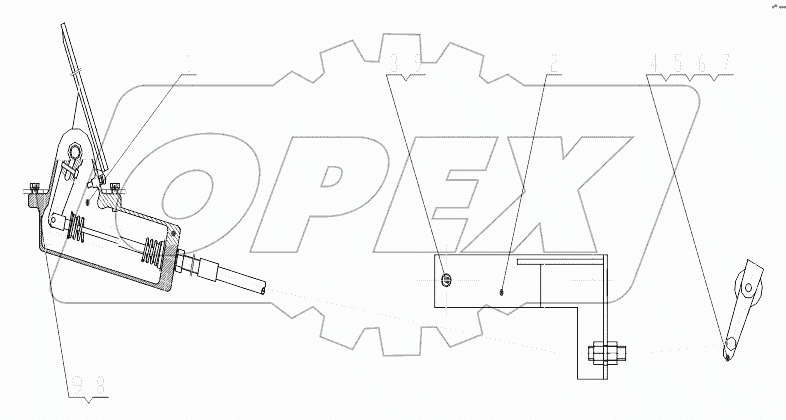 Z50A0106 Governor Control Assembly