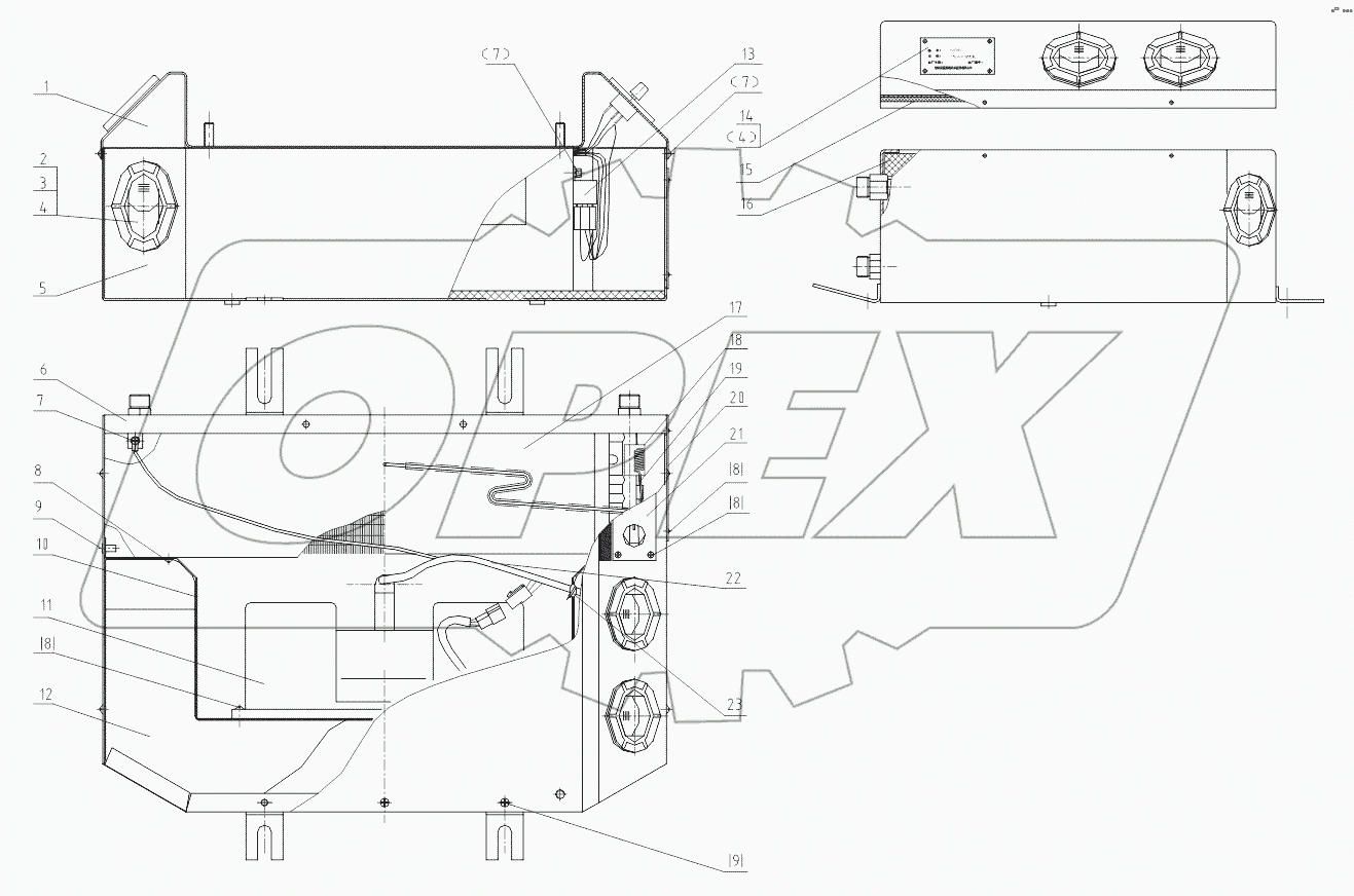 YTCG35H-81030000 Evaporator