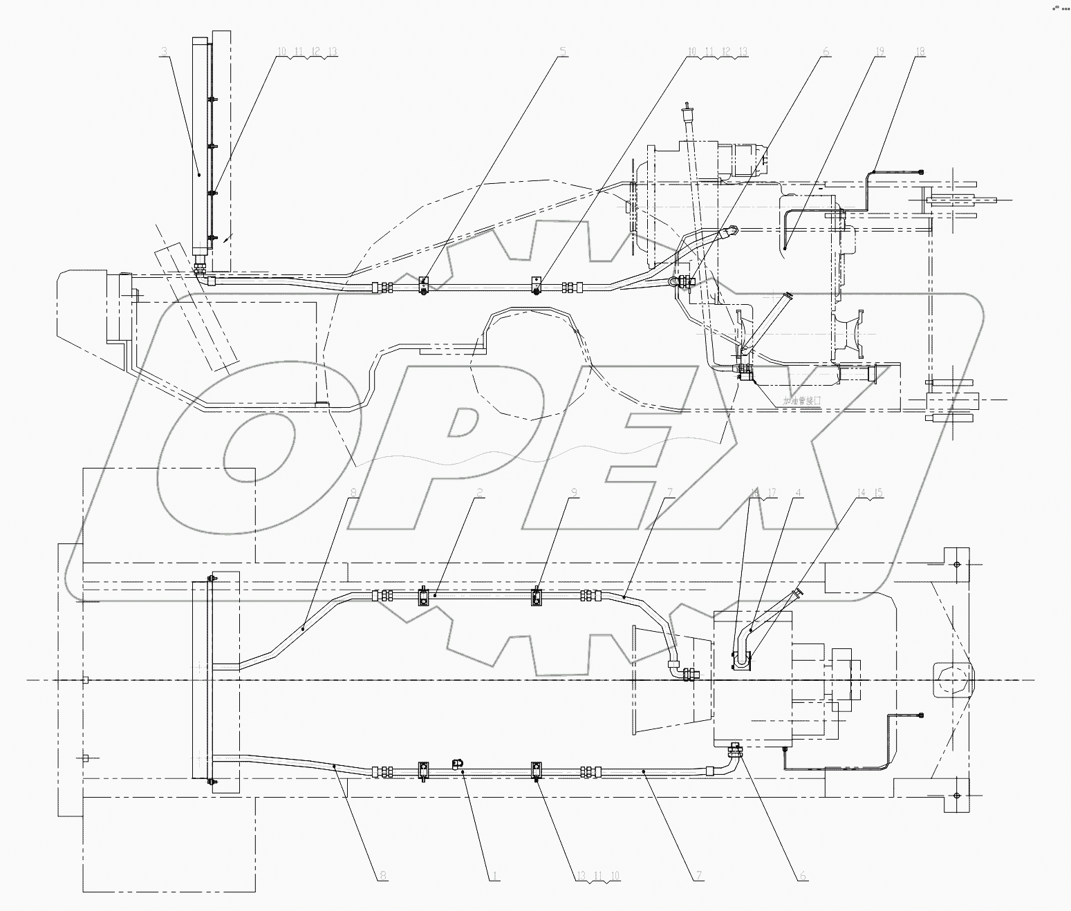 Z50G04 Transmission Oil Line and Control