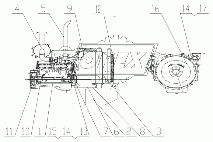 Z50G01T7 Engine Assembly