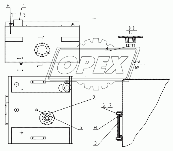 Z50G0101T7 Fuel Tank