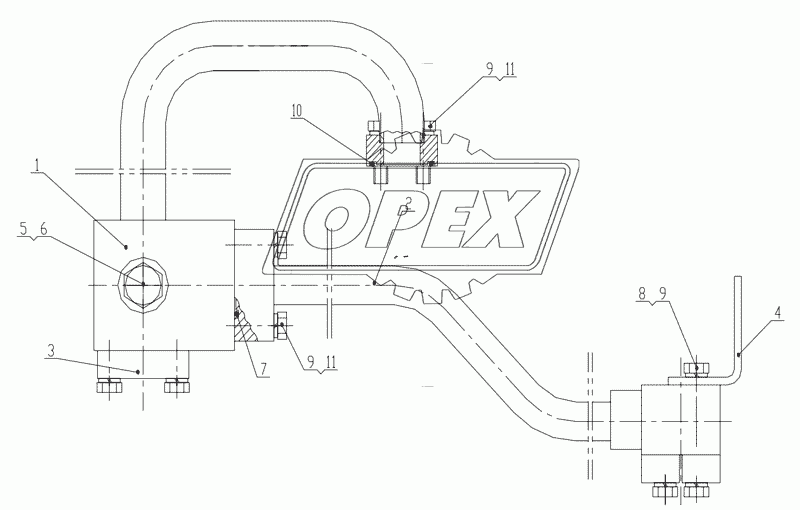 Z50G1004T1 Steel Tube Assembly